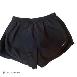 Small, black, Nike shorts